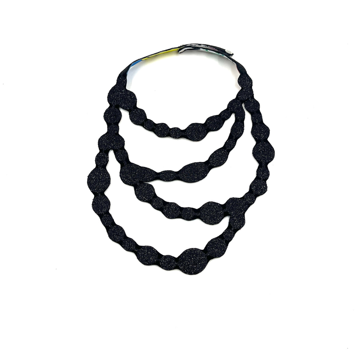 Uli Rapp Florence Necklace Sparkle Black – Ombre Gallery