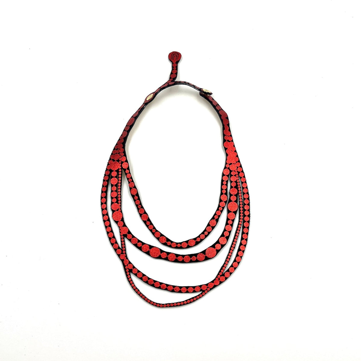 Uli Rapp Pearl Madame Bold Red – Ombre Gallery