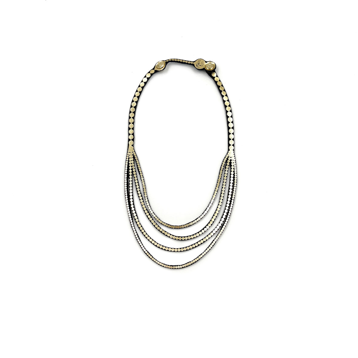 Uli Rapp Pearl Thin Mini Necklace Gold – Ombre Gallery