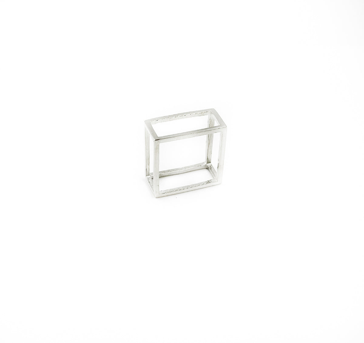 Cube Stackable Rings Silver Sculptor Cube Stacking Ring β Ombre Gallery